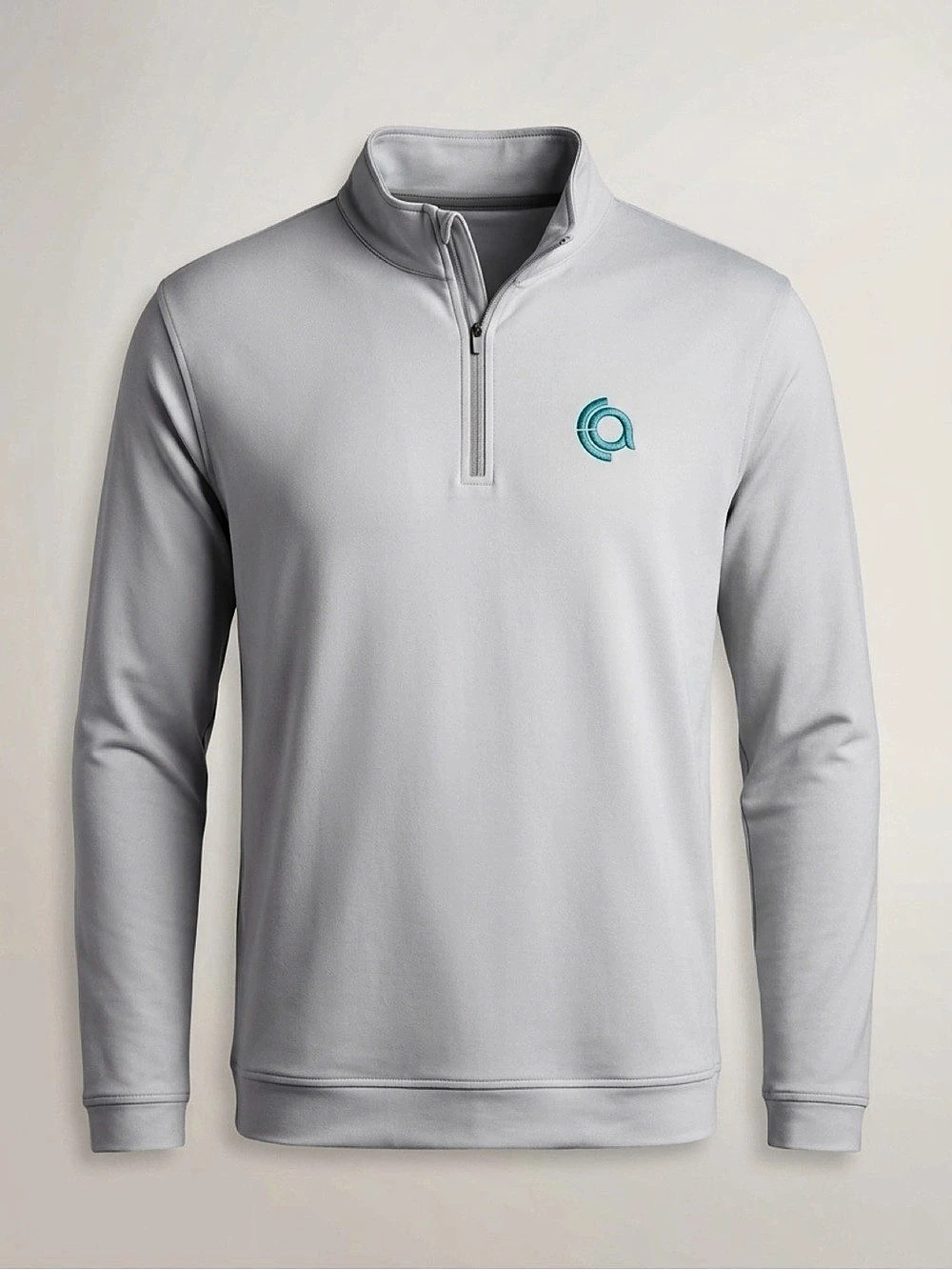 Peter Millar Perth Performance Quarter-Zip Men's Gray XXL